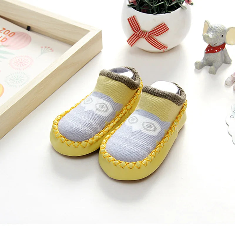 Baby Socks Shoes Infant Cute Cartoon Kids Boy