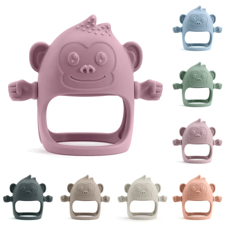 1PC Baby Silicone Teether Toy BPA Free Infant