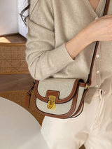 2024 New Small Style Contrast Panel Canvas Retro