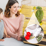 12pcs Birds Food Holder Pet Parrot Feeding Fruit