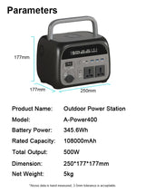 2600W Portable Power Station 1800W 1000W Solar Generator