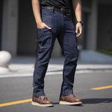 Men's Tactical Jeans Military Denim Cargo Pants Multi-pocket