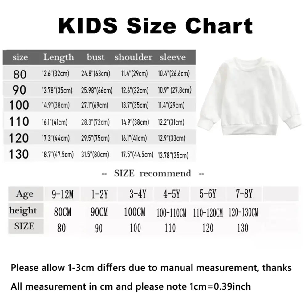 Creativity Print #Kidlife Letters Pint Girls Sweatshirts Four