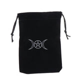 1PC Velvet Tarot Oracle Cards Storage Bag Drawstring Pouch