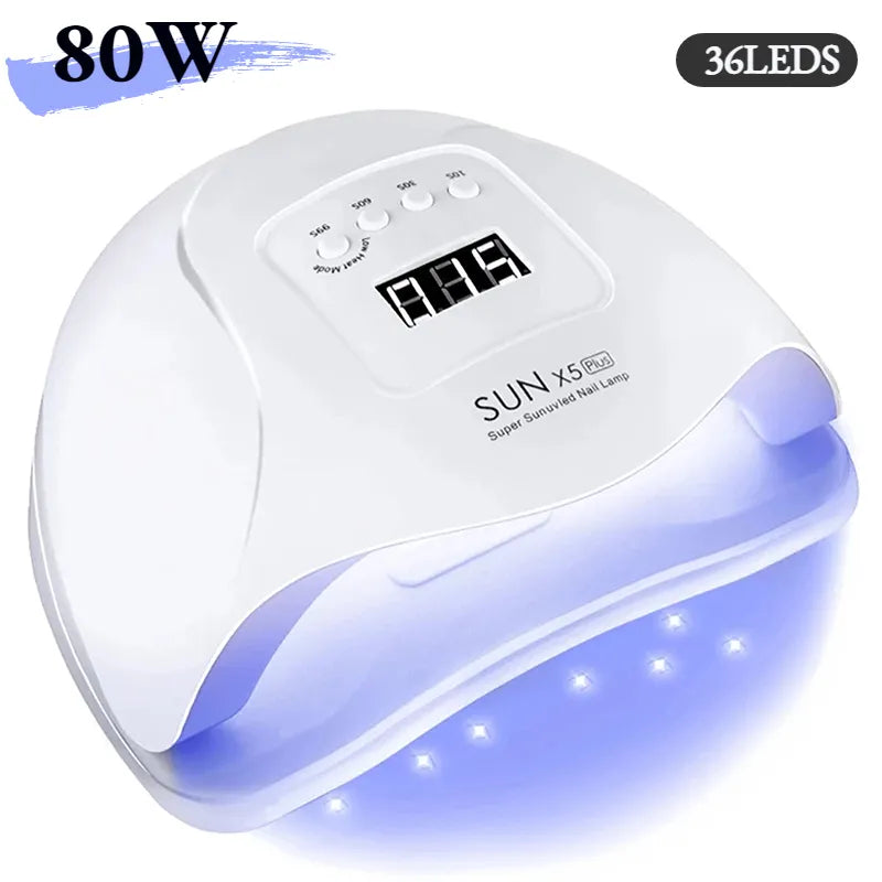 168W 42LEDs Nail Drying Lamp For Manicure Professional