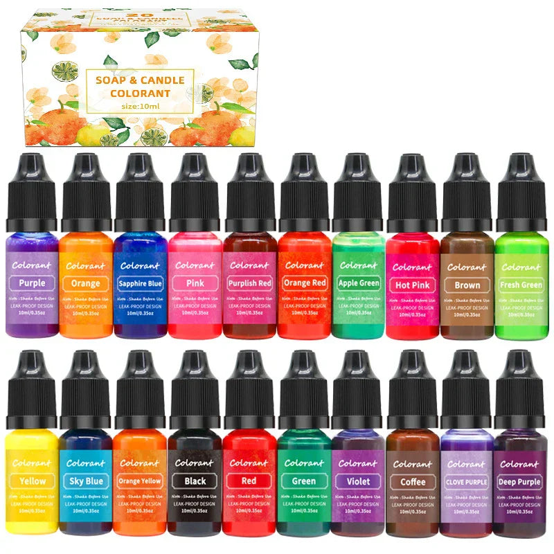 Candle Dyes Kit For DIY Aromatherapy Soap Candle