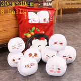 New Kawaii Animal Balls Pudding Candy Bag Pillow