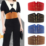 Deepeel 10cm Wide Women Fashion Slim Corset Cummerbunds