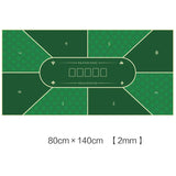 Deluxe Suede Texas Holdem Game Table Mat Nonslip