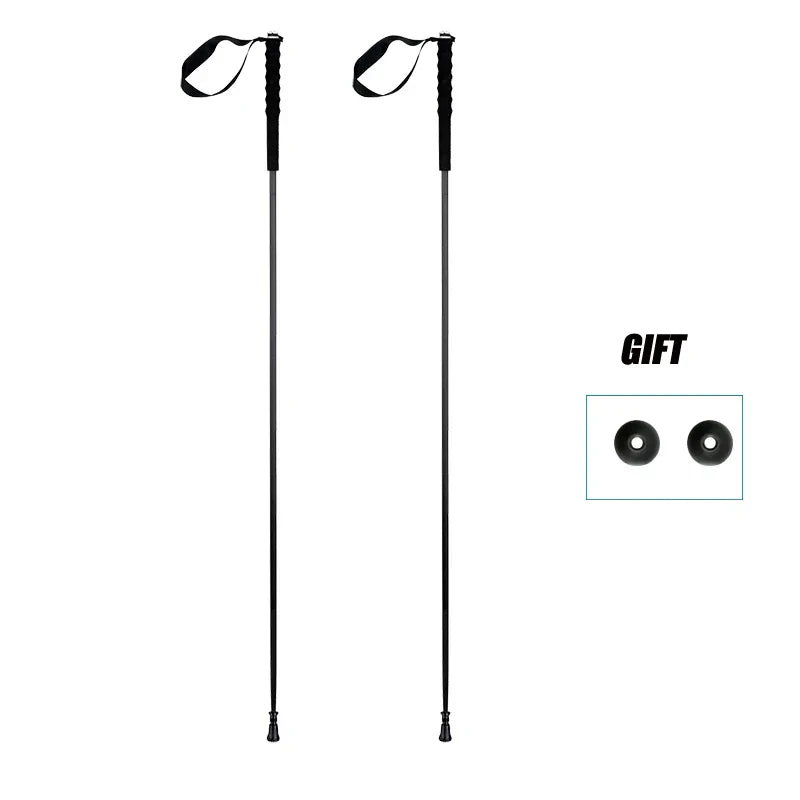 HEALING Ultra Light 115G Trekking Pole Carbon Folding