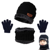 2023 New Winter Hat Scarf and Gloves Set