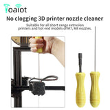 Toaiot No Clogging 3D Printing Cleaning Tool Unclogging