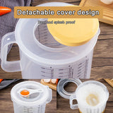 1Pc 2.5L Large Capacity Baking Measuring Cup Scale