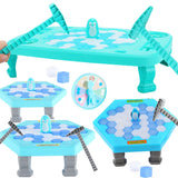 Penguin Breaking Ice Table Game Parent-child Interactive Puzzle