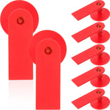 100pcs Livestock Ear Tags Cattle Sheep Goats No