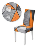 Printed Chair Cover Elastic Seat Chair Covers Removable