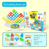 Kids Balance Toy Stacked Tower Board Game Stacking