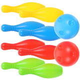 Bowling Set Toys Includes and Balls Indoor and