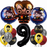 Magic Cartoon Party Decoration Set Disposable Tableware Kids