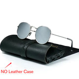 LeonLion 2023 Round Retro Sunglasses Men Round Vintage