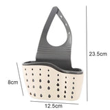 Kitchen Storage Drain Basket Soap Sponge Holder Kitchen