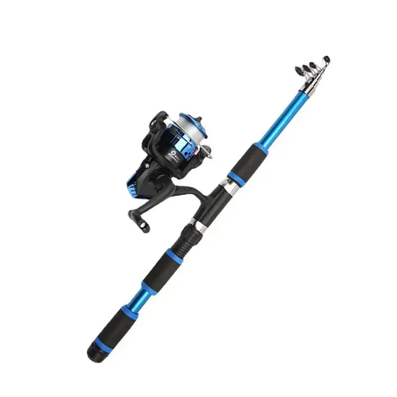 Fishing Pole Set Full Kits With Telescopic Fishing