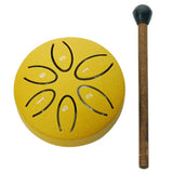 Mini Steel Tongue Drum 3 Inch 6 Notes