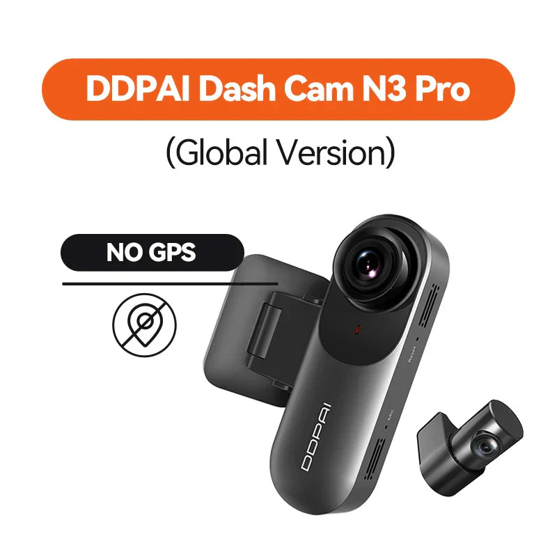 DDPAI Mola N3 Pro Dash Camera Driving Vehicle