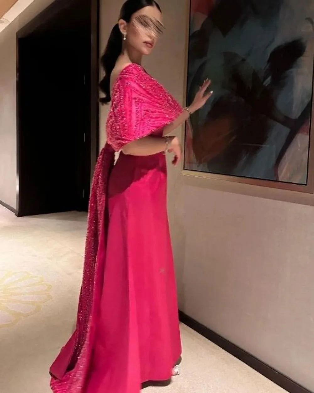 Evening Dresses For Prom 2023 New Sequins 2Piece