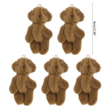 15Pcs/10/5Pcs Kawaii Small Bears Plush Soft Toys Pearl