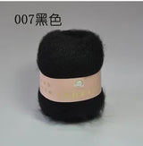 6 Balls Angora Mohair Wool Yarn for Knitting