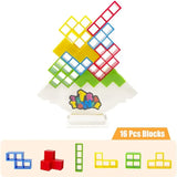 Tetra Tower Game Stacking Blocks Balance Stack Building