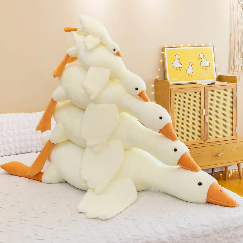 50/90/130CM Funny Joy Hot Goose Plush Stuffed Soft