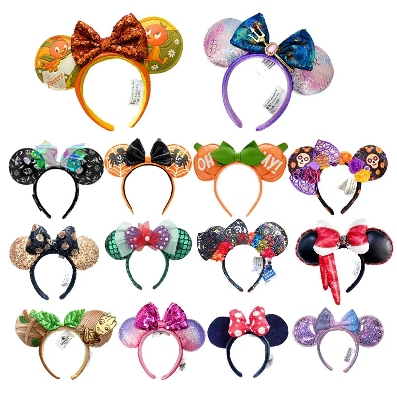 Disney Mickey Mouse Ear Headband Green Mermaid Hair