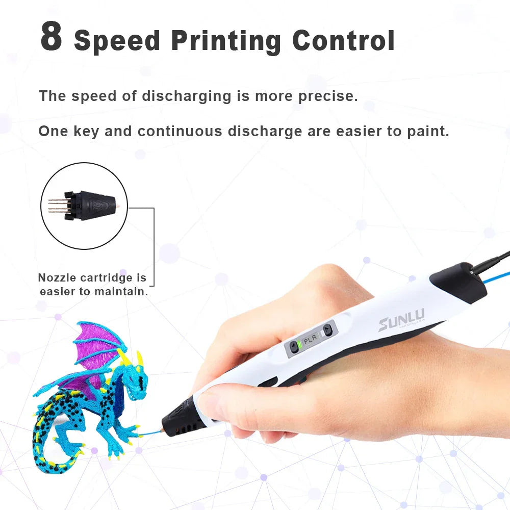 Creative 3D Drawing Pen by SUNLU - SL-300A