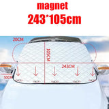 Magnetic Car Snow Ice Protector Window Windshield Sun