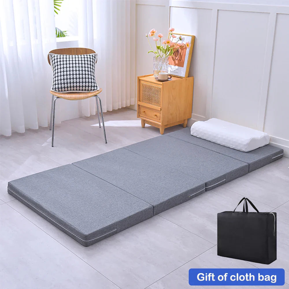 High Elasticity Memory Sponge Mattress Dismantle Mattress Foldable