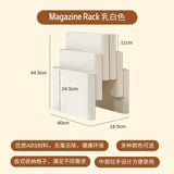 Nordic Bookshelf with Portable 6 Pockets Mid-Ancient Floor