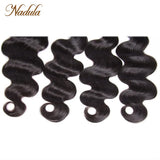 Nadula Body Wave Bundles With Closur 4x4 Closure