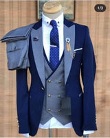 2023 Custom formal wedding suits men fashionable groom