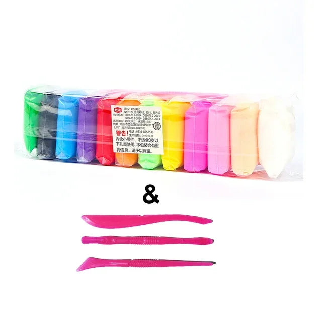 36 Color Super Light Clay Air Dry Polymer