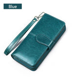 2024 Women's Genuine Leather Long Wallet