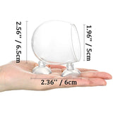 Aquarium Plant Pot Glass Cylinder Cup With Suckers