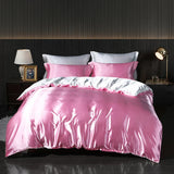 Luxury Gold Mulberry Silk Bedding Set Comforter Quilt