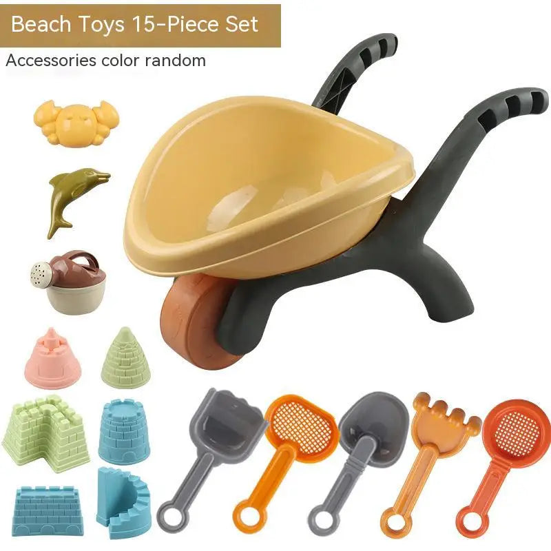 Beach Toys Sandbox Silicone Bucket Sand Toys Sandpit