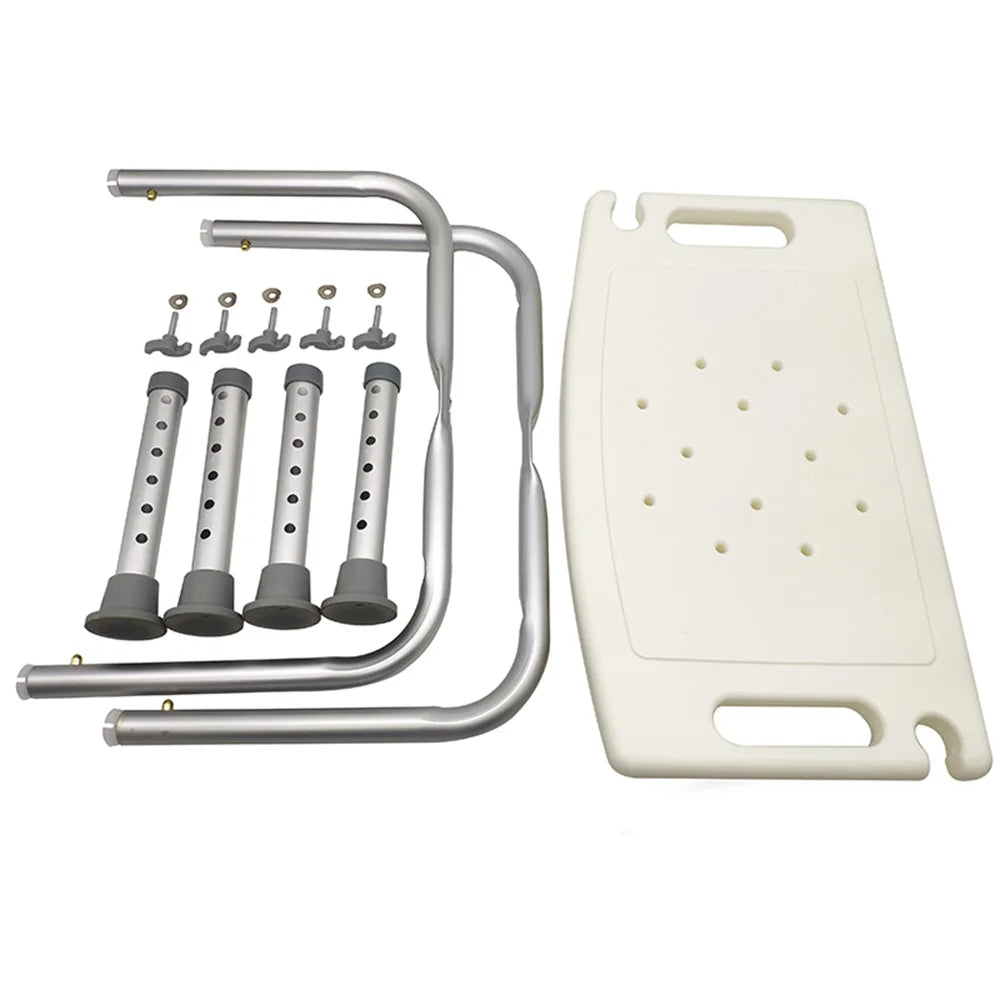 Non-slip Bath Chair 6 Gears Height Adjustable Elderly