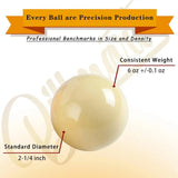 Balls Pool Table Accessories 214" Regulation Size 16