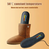 USB Heated Shoe Insoles Feet Warm Sock Pad