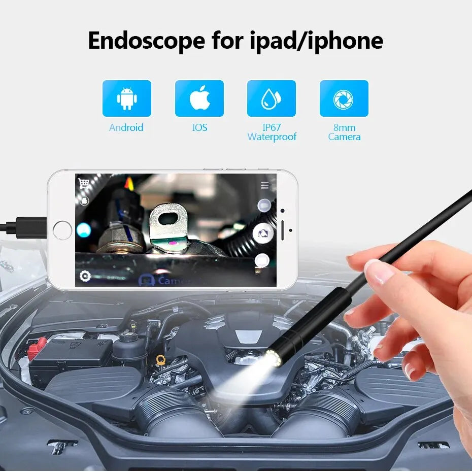 KERUI Endoscope Camera For IOS iPhone iPad Android