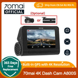 70mai A800S 4K Car DVR with 24H Parking Monitor